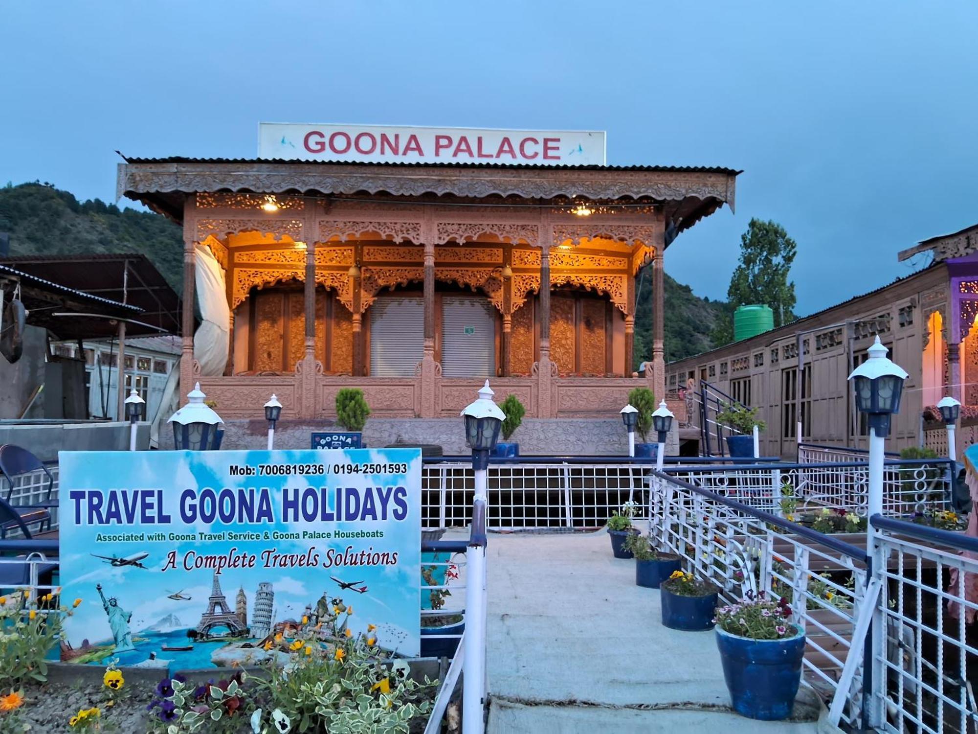Goona Palace Houseboats Srīnagar Екстериор снимка